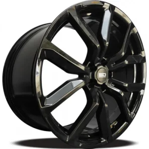Euro Design – RR-8 – Black – 22″x9.5″ 45mm – All weather Wheels – RR82295J4572GB